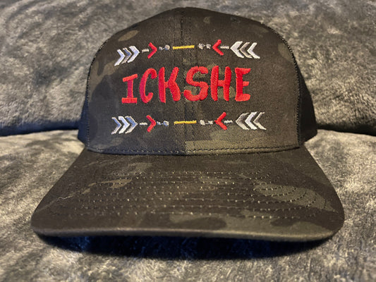 “ICKSHE” Hat SnapBack Camo