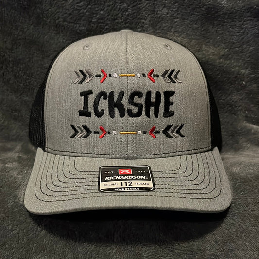 “ICKSHE” Logo Richardson 112 Snapback Grey/Black